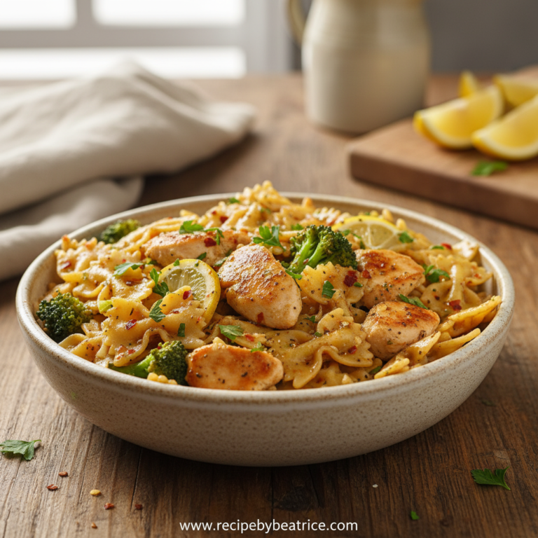 cowboy-butter-lemon-bowtie-chicken-pasta-with-broccoli-for-dinner_feature