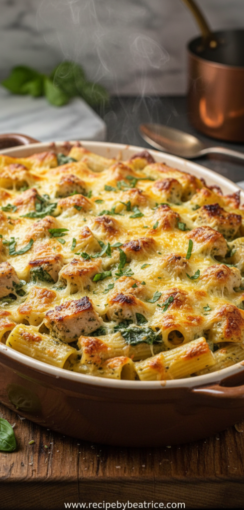 creamy-pesto-chicken-pasta-bake---easy-recipe_feature