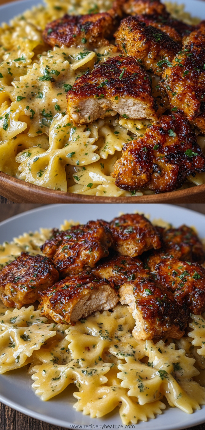 garlic-butter-chicken-with-bowtie-pasta_feature