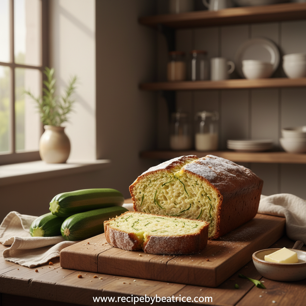 Mom’s Secret Moist Zucchini Bread